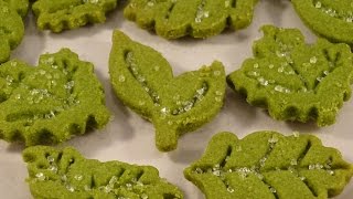 Green Tea (Matcha) Shortbread Cookies- with yoyomax12