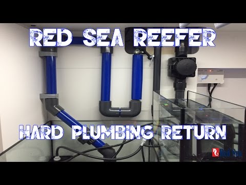 Red Sea Reefer 250 | HARD PLUMBING RETURN | REEF TANK MANIFOLD | VARIOS-6 PUMP