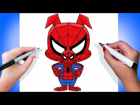How To Draw Spider Ham | Spiderman