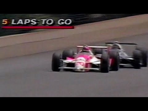 1989 Indy 500 Final 5 Laps Indianapolis Motor Speedway USA