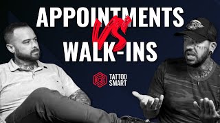 Walk-Ins Vs Appointments - Tattoo Smart Live Highlights