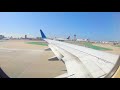 Los Angeles To Detroit 3 Hours Window Seat Flight 4k