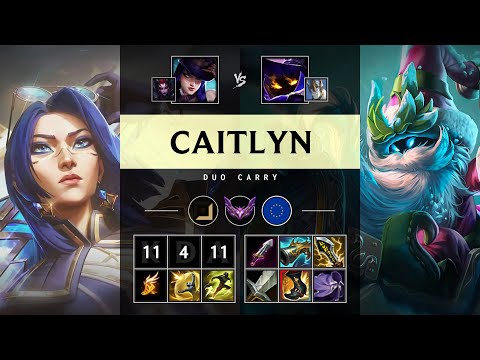 Caitlyn ADC vs Veigar - EUW Master Patch 25.S1.2
