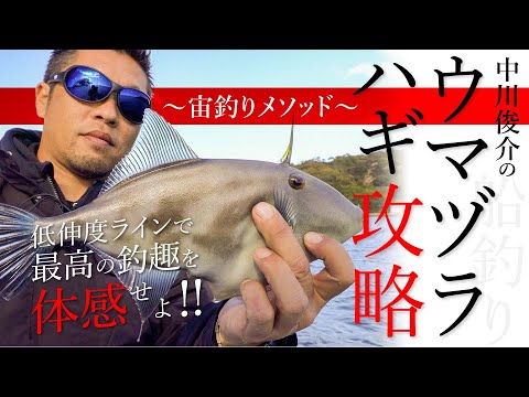 【船釣り】中川俊介のウマヅラハギ攻略〜宙釣りメソッド〜