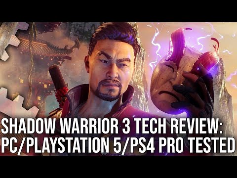 Shadow Warrior 3 Tested on PS5/PC/PS4 Pro: The Digital Foundry Tech Review