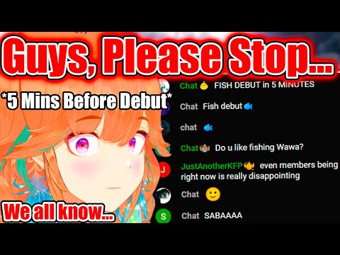 Kiara Had to Say Something When Chat Wouldn’t Stop Spamming Before the Fish Debut【Hololive EN】 Kiara Had to Say Something When Chat Wouldn’t Stop Spamming Before the Fish Debut【Hololive EN】