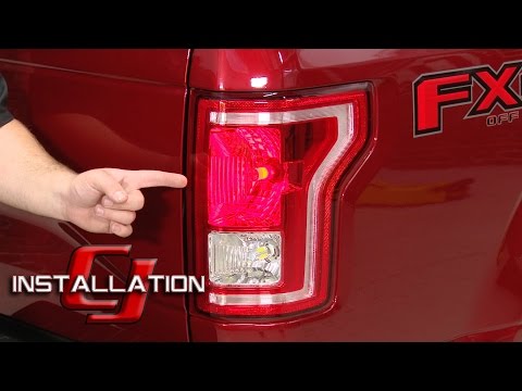 F-150 Diode Dynamics LED Tail Light And Rear Turn Signal Bulbs 1997-16/Raptor 2010-14 Installation
