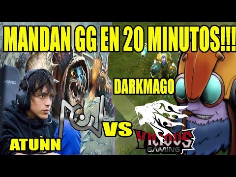 TEAM UNKNOWN VS VICIOUS GAMING / MANDAN GG EN 20 MINTUOS  LPG MOVISTAR DOTA 2