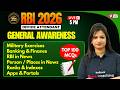 RBI Office Attendant 2026 GENERAL AWARENESS For RBI Office Attendant 2026 By Priya Mam
