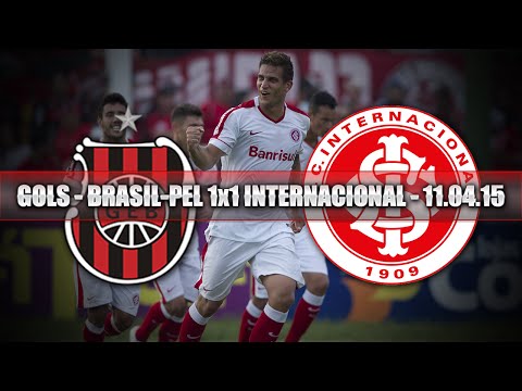 GOLS - BRASIL DE PELOTAS 1x1 INTERNACIONAL - 11.04.15