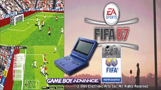 FIFA 2007 Man United GBA - C&M Playthrough