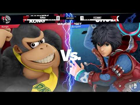 Konga (DK) vs Fizzmint (Shulk) - Ultimate Top 64 - MAJOR UPSET