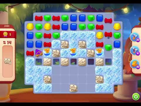 HomeScapes Level 3191 no boosters (16 moves)