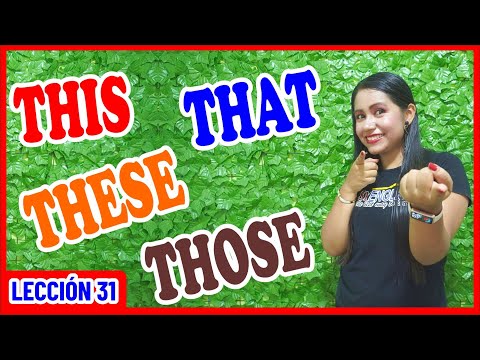 How to use This - That - These - Those without complications 🧐 COOL ENGLISH 31 😎