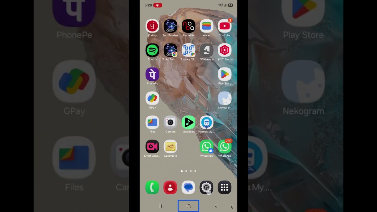 Samsung smartphones latest 8.5 One UI update new TalkBack shortcut accessibility settings watch now 