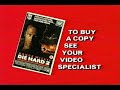 Die Hard 2 Die Harder VHS Ex Rental Advert