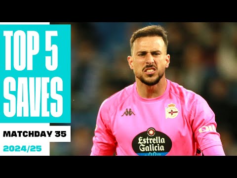 TOP SAVES Matchday 35 LALIGA Hypermotion 2024/25