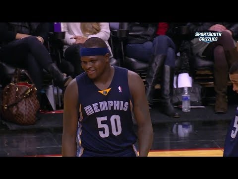 2014.01.28 - Zach Randolph Full Highlights at Trail Blazers - 23 Pts, 10 Reb