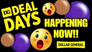 TONS OF SAVINGS! 2 DOLLAR GENERAL SALES!!!