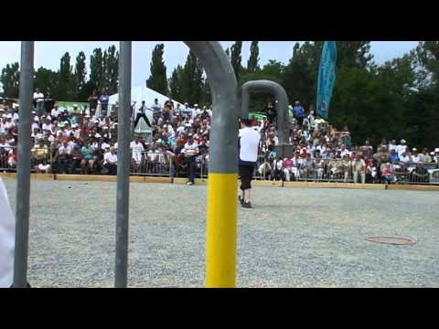 Sport pétanque : finale du Championnat de France tête à tête 2011