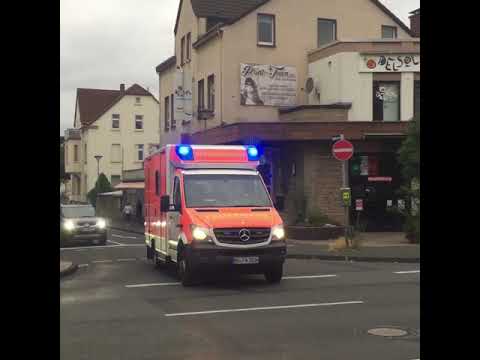 [Gruß vom Beifahrer] RTW der FRW2 in Hagen/Hohenlimburg