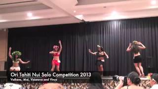 preview picture of video 'Ori Tahiti Nui Solo Competition 2013 - Round 1'