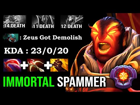 BEYOND 12MIN GODLIKE Master Ember Spammer +40K Damage Totally Demolish Zeus From Mid DotA 2