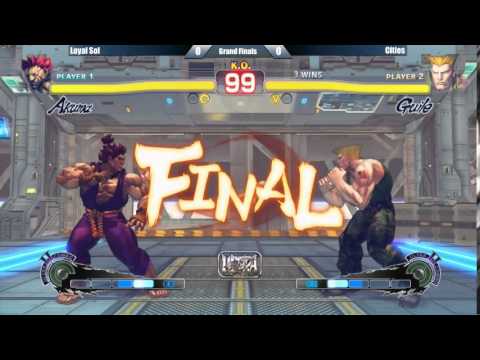 The Cove Monthly 4.2 USF4 - Loyal Sol (Akuma) vs Cities (Guile)