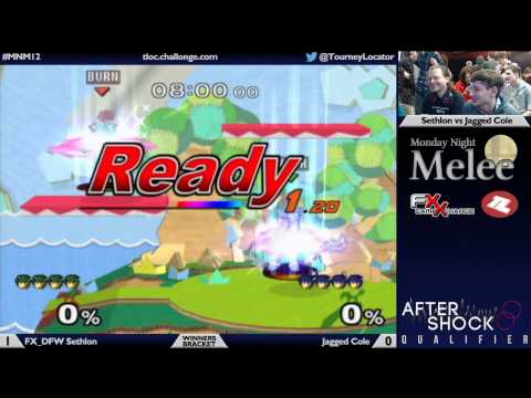 MNM 12 Melee - FX_DFW Sethlon (Green Roy) vs Jagged Cole (Blue Roy) - Winners Bracket