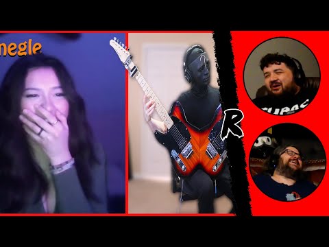 Guitarist BLOWS MINDS on Omegle with a DOUBLE GUITAR - @TheDooo | RENEGADES REACT