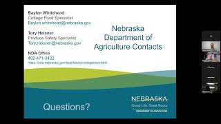 Nebraska Cottage Food Updated for 2025 Farmer's Market Season