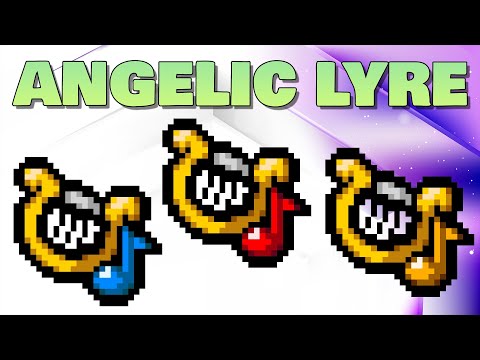 Angelic Lyre - The Binding of Isaac Fiend Folio Item Showcase