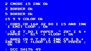 ZX81 CamelForth (wip)