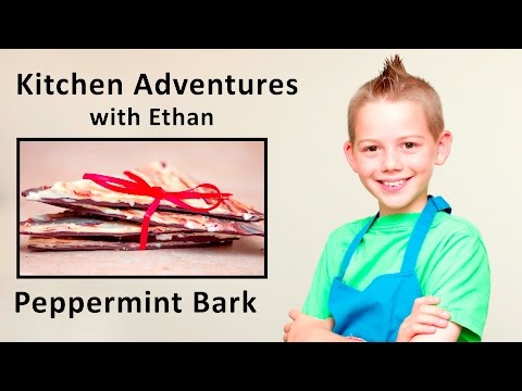 How to Make Peppermint Bark - Kitchen Adventures with Ethan