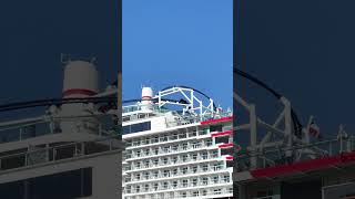 Wow roller coasters in the ship?#carnivalcruise #cruiseship #viral #fyp #traval#portraitphotography