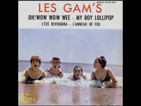 Les Gam's - EP mono Mercury 152018  (1964)