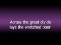 Anti Flag - The Great Divide (lyrics) 