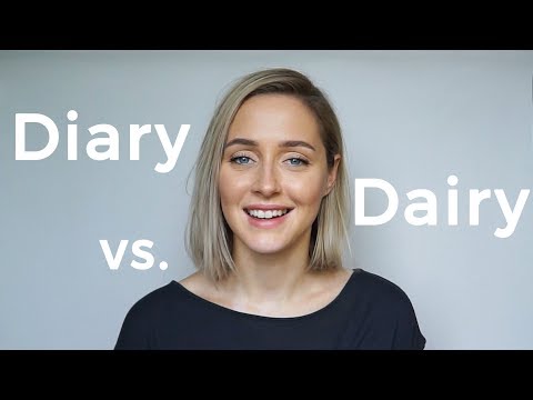 DIARY VS DAIRY | AMERICAN ENGLISH PRONUNCIATION