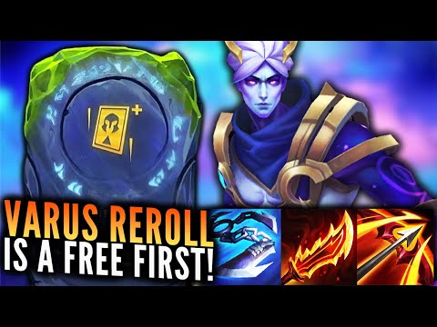 FORCE VARUS REROLL FOR LP THIS PATCH! | Teamfight Tactics Patch 12.13b