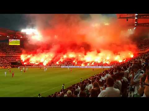 Legia Warszawa 0-0 Lechia Gdańsk. Żyleta racowisko 04.06.2017.