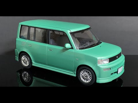 [Full build] Toyota Bb Make It 1/24 Scale step by step build (TAMIYA)