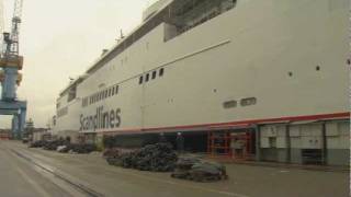preview picture of video 'Rollout and launching of Scandlines-Ferry Berlin'
