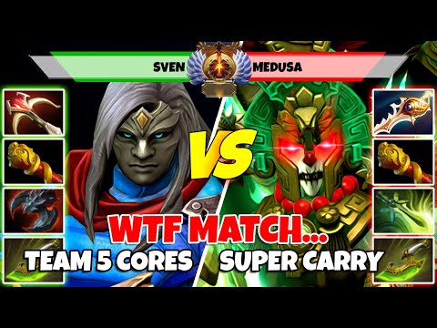 SVEN (Off) vs MEDUSA (Carry) - Epic Battle Of Immortal Rank Dota 2 Players - Z Dota 2