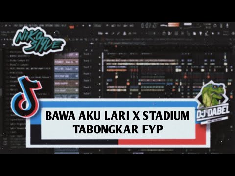 DJ BAWA AKU LARI X STADIUM TABONGKAR - DJ DABEL (NIKKO STYLE) ☢️🔥