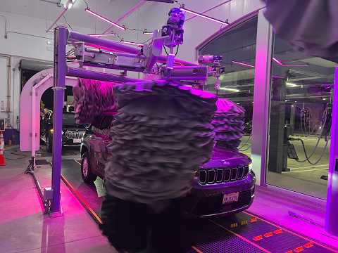 Bliss Car Wash: Santa Clarita Site - Polish Tunnel