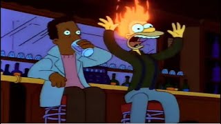 The Simpsons S03E09 - Flaming Moe Scene | Check Description ⬇️