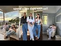 VLOG: hangout with us!!! bestie getaway, booking shopping & reading 🎀🎧📖🤍