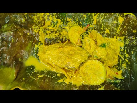 kol Patot Dia Mas | traditional Assamese recipe | Assamese Boil fish Recipe | #steamedfishrecipe