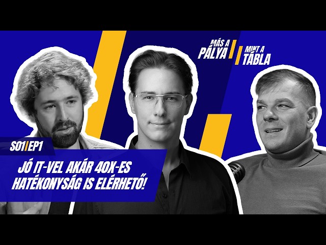 Pál Zoltán: Jó IT-vel akár 40x-es hatékonyság is elérhető