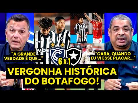 6 A 1??? BOTAFOGO HUMILHADO! “É VERGONHOSO E INJUSTIFICÁVEL! Gente…” | VEXAME contra o CIENCIANO!